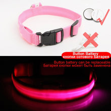 Load image into Gallery viewer, USB Charging Led Dog Collar Anti-Lost/Avoid Car Accident Collar For Dogs Puppies Dog Collars Leads LED Supplies Pet Products