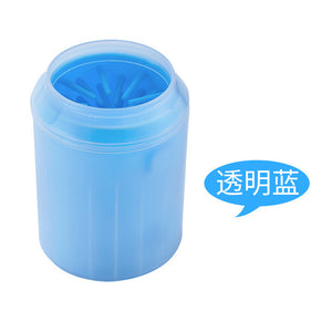 Dog Paw Cleaner Cup Soft Silicone Combs Portable Outdoor Pet Foot Washer Cup Paw Clean Brush Quickly Wash Foot Cleaning Bucket