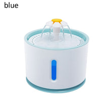 Load image into Gallery viewer, 2.4L LED Electric Automatic Cat Dog Water Fountain USB Dog Pet Mute Drinker Feeder Bowl Pet Fountain Drinking Water Dispenser
