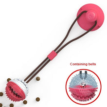 Load image into Gallery viewer, Pet Dog Toys Silicon Suction Cup Tug dog toy Dogs Push Ball Toy Pet Tooth Cleaning Dog Toothbrush for Puppy large Dog Biting Toy

