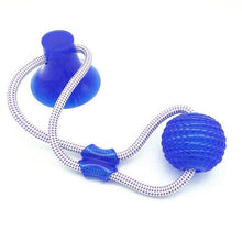 Load image into Gallery viewer, Pet Dog Toys Silicon Suction Cup Tug dog toy Dogs Push Ball Toy Pet Tooth Cleaning Dog Toothbrush for Puppy large Dog Biting Toy
